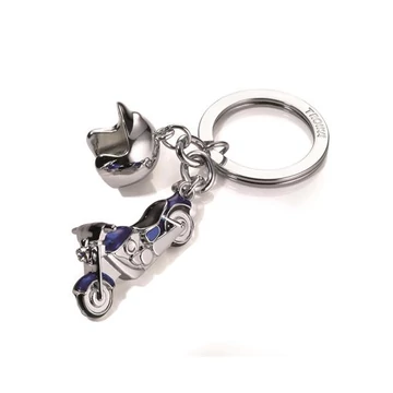 Kulcstartó, 2 charm dísszel, SWAROVSKI® kristályokkal, TROIKA "Key cruising" Kulcstartó, 2 charm dísszel, SWAROVSKI® kristályokkal, TROIKA "Key cruising"