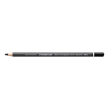 Akvarell színes ceruza, hatszögletű, STAEDTLER "Mars® Lumograph® 104", fekete