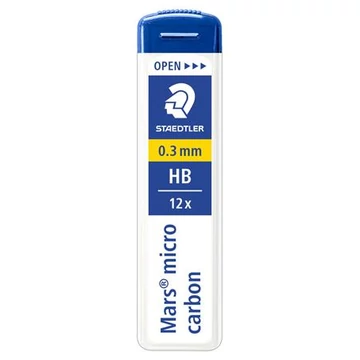 Grafitbél, HB, 0,3 mm, STAEDTLER "Mars Micro Carbon 250" Grafitbél, HB, 0,3 mm, STAEDTLER "Mars Micro Carbon 250"