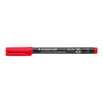 Alkoholos marker, OHP, 0,4 mm, STAEDTLER "Lumocolor® 313 S", piros Alkoholos marker, OHP, 0,4 mm, STAEDTLER "Lumocolor® 313 S", piros