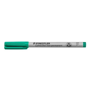 Alkoholmentes marker, OHP, 0,6 mm, STAEDTLER "Lumocolor® 316 F", zöld Alkoholmentes marker, OHP, 0,6 mm, STAEDTLER "Lumocolor® 316 F", zöld