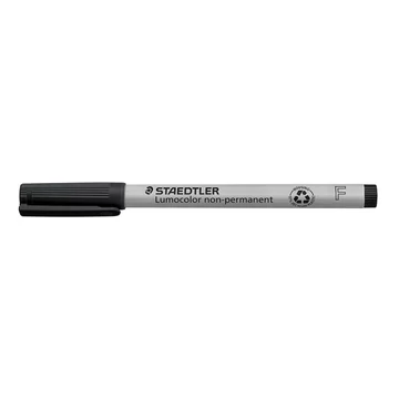Alkoholmentes marker, OHP, 0,6 mm, STAEDTLER "Lumocolor® 316 F", fekete Alkoholmentes marker, OHP, 0,6 mm, STAEDTLER "Lumocolor® 316 F", fekete