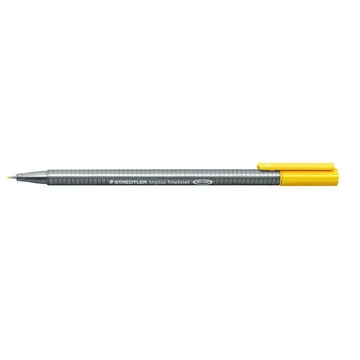Tűfilc, 0,3 mm, STAEDTLER "Triplus 334", sárga Tűfilc, 0,3 mm, STAEDTLER "Triplus 334", sárga