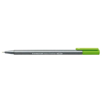 Tűfilc, 0,3 mm, STAEDTLER "Triplus 334", világoszöld Tűfilc, 0,3 mm, STAEDTLER "Triplus 334", világoszöld