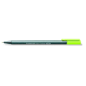 Tűfilc, 0,3 mm, STAEDTLER "Triplus 334", limezöld Tűfilc, 0,3 mm, STAEDTLER "Triplus 334", limezöld