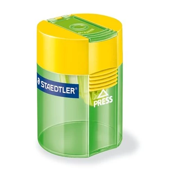 Hegyező, egylyukú, tartályos, STAEDTLER "511", vegyes színek Hegyező, egylyukú, tartályos, STAEDTLER "511", vegyes színek