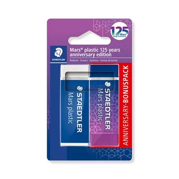 Radír, STAEDTLER "Mars® Plastic 526, 125 years", kék-lila Radír, STAEDTLER "Mars® Plastic 526, 125 years", kék-lila