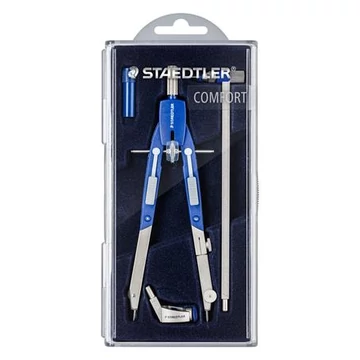 Körző készlet, precíziós, 4 darabos, STAEDTLER "Mars® comfort 552"