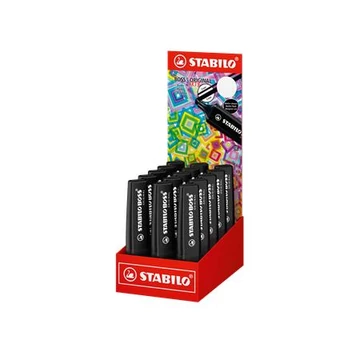 Szövegkiemelő display, marker, 2-5 mm, STABILO "BOSS original NatureColors", fekete Szövegkiemelő display, marker, 2-5 mm, STABILO "BOSS original NatureColors", fekete
