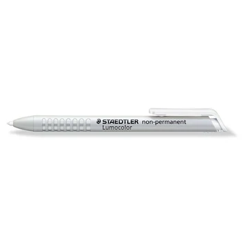 Jelölőkréta adagoló, mindenre író, lemosható (omnichrom), STAEDTLER "Lumocolor 768", fehér