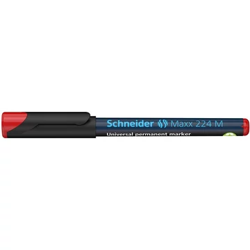 Alkoholos marker, OHP, 1 mm, SCHNEIDER "Maxx 224 M", piros Alkoholos marker, OHP, 1 mm, SCHNEIDER "Maxx 224 M", piros