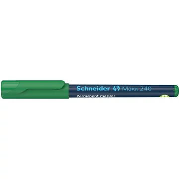 Alkoholos marker, 1-2 mm, kúpos, SCHNEIDER "Maxx 240", zöld Alkoholos marker, 1-2 mm, kúpos, SCHNEIDER "Maxx 240", zöld