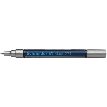 Lakkmarker, 1-2 mm, SCHNEIDER "Maxx 271", ezüst