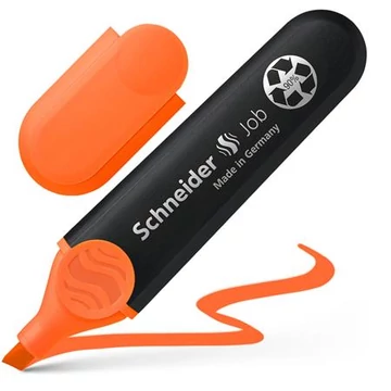 Szövegkiemelő, 1-5 mm, SCHNEIDER "Job 150", narancssárga Szövegkiemelő, 1-5 mm, SCHNEIDER "Job 150", narancssárga
