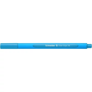 Golyóstoll, 0,7 mm, kupakos, SCHNEIDER "Slider Edge XB", világoskék