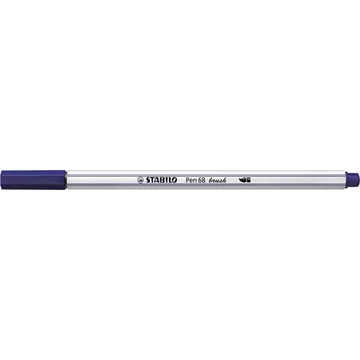 Ecsetirón, STABILO "Pen 68 brush", sötétkék Ecsetirón, STABILO "Pen 68 brush", sötétkék