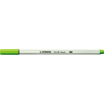 Ecsetirón, STABILO "Pen 68 brush", fűzöld Ecsetirón, STABILO "Pen 68 brush", fűzöld