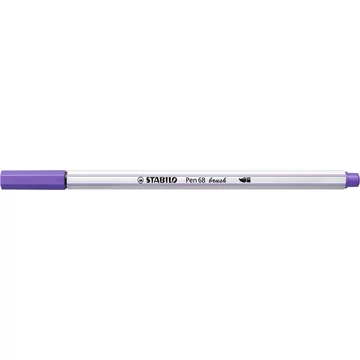 Ecsetirón, STABILO "Pen 68 brush", ibolya Ecsetirón, STABILO "Pen 68 brush", ibolya
