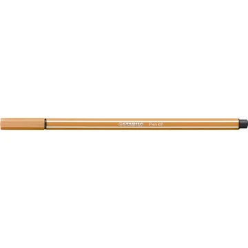 Rostirón, 1 mm, STABILO "Pen 68", sötétokker