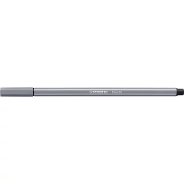 Rostirón, 1 mm, STABILO "Pen 68", sötét szürke