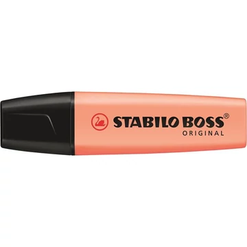 Szövegkiemelő, 2-5 mm, STABILO "BOSS original Pastel", barack