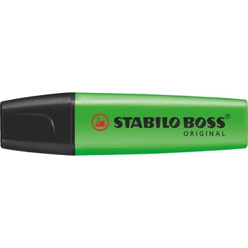 Szövegkiemelő, 2-5 mm, STABILO "BOSS original", zöld Szövegkiemelő, 2-5 mm, STABILO "BOSS original", zöld