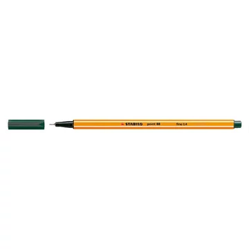 Tűfilc, 0,4 mm, STABILO "Point 88", sötétzöld Tűfilc, 0,4 mm, STABILO "Point 88", sötétzöld