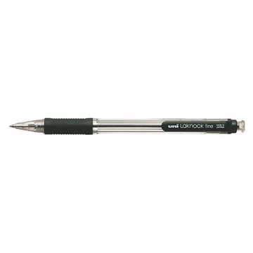 Golyóstoll, 0,4 mm, nyomógombos, UNI "SN-101 Laknock Fine", fekete Golyóstoll, 0,4 mm, nyomógombos, UNI "SN-101 Laknock Fine", fekete
