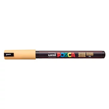 Dekormarker, 0,7 mm, UNI "Posca PC-1MR", barack
