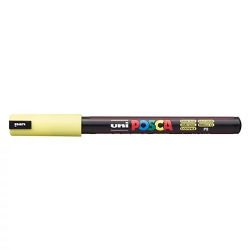 Dekormarker, 0,7 mm, UNI "Posca PC-1MR", napsárga