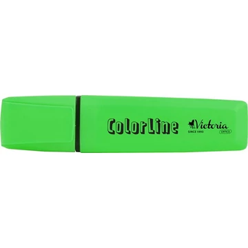 Szövegkiemelő, 1-5 mm, VICTORIA OFFICE, "ColorLine", zöld Szövegkiemelő, 1-5 mm, VICTORIA OFFICE, "ColorLine", zöld