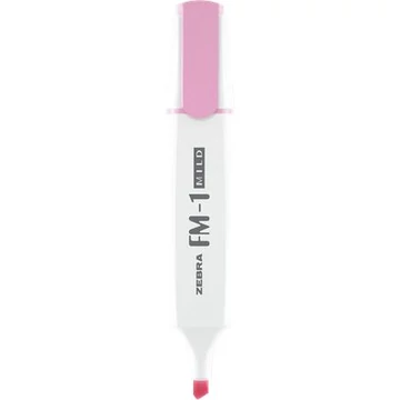 Szövegkiemelő, 3,5 mm, ZEBRA "FM-1 Mild", rózsaszín Szövegkiemelő, 3,5 mm, ZEBRA "FM-1 Mild", rózsaszín