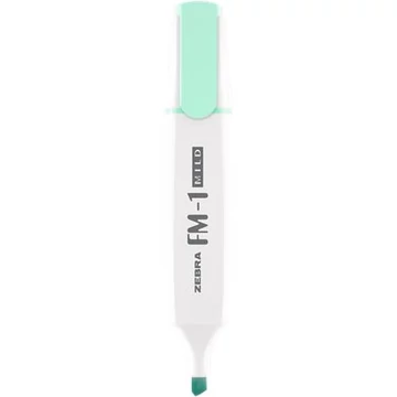 Szövegkiemelő, 3,5 mm, ZEBRA "FM-1 Mild", kékeszöld Szövegkiemelő, 3,5 mm, ZEBRA "FM-1 Mild", kékeszöld