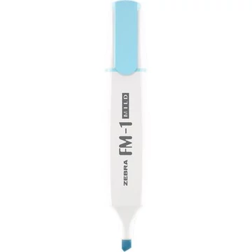 Szövegkiemelő, 3,5 mm, ZEBRA "FM-1 Mild", kék Szövegkiemelő, 3,5 mm, ZEBRA "FM-1 Mild", kék
