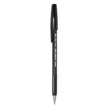 Golyóstoll, 0,21 mm, kupakos, ZEBRA "H-8000" fekete