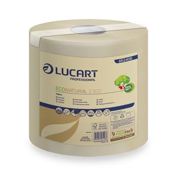 Kéztörlő, tekercses, 2 rétegű, LUCART, "EcoNatural 2.500", havanna barna Kéztörlő, tekercses, 2 rétegű, LUCART, "EcoNatural 2.500", havanna barna