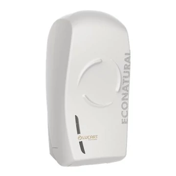 Toalettpapír adagoló, hajtogatott toalettpapírhoz, 32,8x16,5x13,8 cm, LUCART "EcoNatural Flow Bulk Pack", fehér