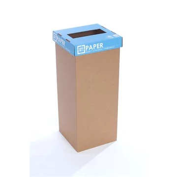 Szelektív hulladékgyűjtő, újrahasznosított, angol felirat, 50 l, RECOBIN "Office", kék Szelektív hulladékgyűjtő, újrahasznosított, angol felirat, 50 l, RECOBIN "Office", kék