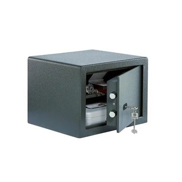 Bútorszéf, kulcsos zár, 21,1 l, 255x350x300 mm, BURG WACHTER "PureSafe PS 120 K"