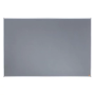 Üzenőtábla, alumínium keret, 180x120 cm, NOBO "Essentials", szürke