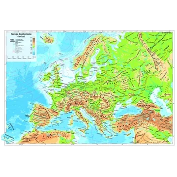Könyökalátét, egyoldalas, STIEFEL "Európa dombozata"