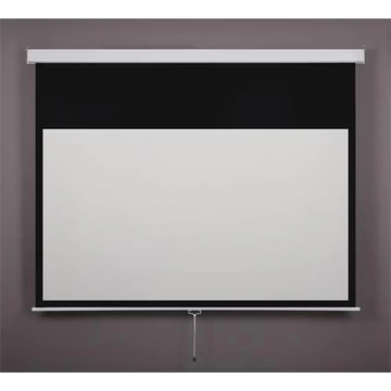 Vetítővászon, fali, rolós, 16:9, 200x113cm, VICTORIA VISUAL