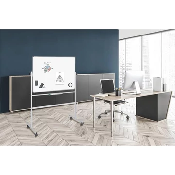 Átfordítható tábla, mágneses kétoldalas, 90x120 cm, VICTORIA VISUAL Átfordítható tábla, mágneses kétoldalas, 90x120 cm, VICTORIA VISUAL