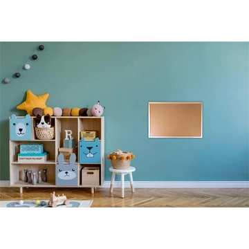 Parafatábla, 40x60 cm, fa keret, VICTORIA VISUAL Parafatábla, 40x60 cm, fa keret, VICTORIA VISUAL