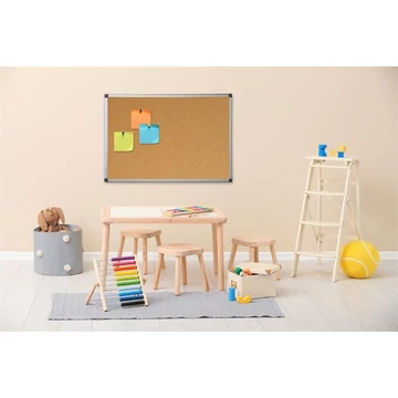 Parafatábla, 90x180 cm, alumínium keret, VICTORIA VISUAL Parafatábla, 90x180 cm, alumínium keret, VICTORIA VISUAL