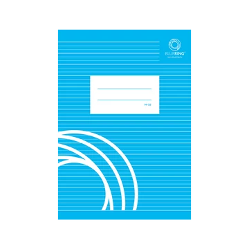 Füzet, tűzött, A5, vonalas, 32 lap, 1. osztály, BLUERING "14-32"