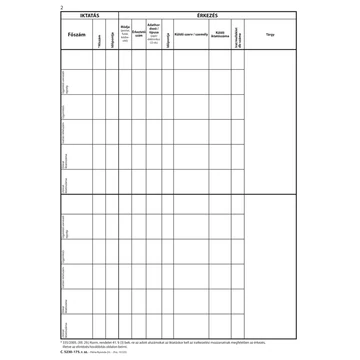 Iktatókönyv 5 alszámos 150 lapos A/4 álló Iktatókönyv 5 alszámos 150 lapos A/4 álló