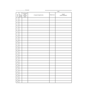 Iratgyüjtő szabadlap A/4 négyoldalas Iratgyüjtő szabadlap A/4 négyoldalas