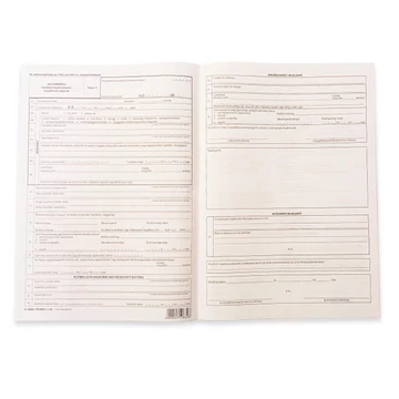 Jegyzőkönyv haláleset bejelentéséről 2 lapos garnitúra A/3 fekvő