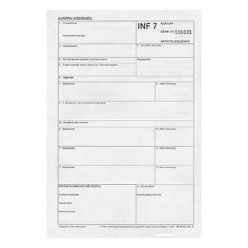 Információs lap 7 Információs lap 7